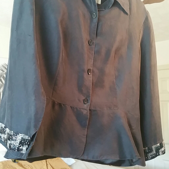 Fancy beautiful petticoat shirt button up - Picture 1 of 5